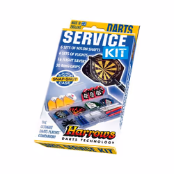 Harrows Darts Darts Service Kit, Kit d'accessoires de fléchettes, Multicolore, 59 pièce(s)