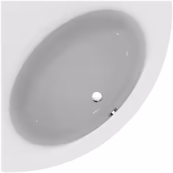 Ideal Standard Connect Air 1 x Baignoires d'angle l x p x h : 1200 x 1200 x 465 mm Acrylique sanitaire Blanc Enveloppe extéri ...