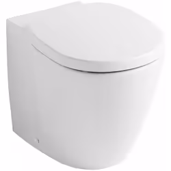 Toilette à poser avec fixation dissimulée dimension 545x360x400 mm couleur blanche en céramique vitrifiée finition glaçurée a ...