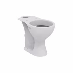 WC combi avec réhausse pour personnes handicapées dimensions : 360 x 660 x 450 mm en céramique vitrifiée à fond creux évacuat ...