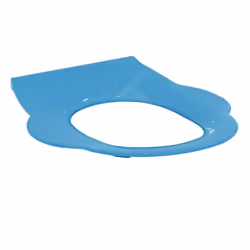 Abattant WC enfant 3 à 7 ans couleur: bleu matériau: duroplast sans couvercle rotule de l’abattant en inox Type : pour enfant ...
