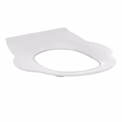 Abattant de WC enfant 3 à 7 ans couleur : blanche matériau : duroplast sans couvercle articulation de l’abattant en inox Type ...
