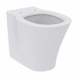 WC à poser avec fixation dissimulée et technologie AquaBlade en céramique vitrifiée couleur blanche bride cachée en céramique ...