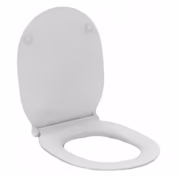 abattant de WC ultra plat avec rabattement amorti SoftClose couleur : blanche facilement amovible pour un entretien facile Ta ...