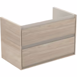 Ideal Standard Connect Air 1 x meuble sous-vasque Kit de fixation inclus 2 tiroirs coulissants Mécanisme de l'élément couliss ...