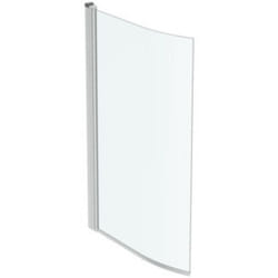 Pare bain asymétrique courbé Connect Air profilé chromé - Ideal Standard