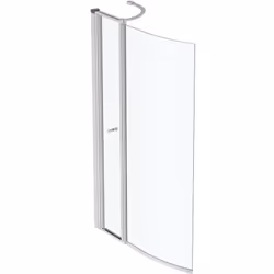 Cabine de douche dimensions : 890 x 1420 mm matériau : verre de sécurité transparent, épaisseur 5 mm profils : couleur argent ...