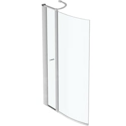 Connect Air - Pare-baignoire 890x1.420 mm, argent/verre clair E1137EO - Ideal Standard