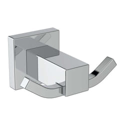 Ideal Standard - iom Cube Crochet porte-serviettes E2193AA double, avec kit de fixation, chromé