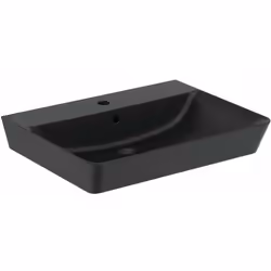 Lave-main Cube Connect Air dimensions 400 × 350 × 160 mm matériau : céramique 1 trou pour mitigeur de lavabo trop-plein la ga ...