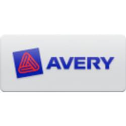 Avery 33XLBLK serre-livre Noir Acier