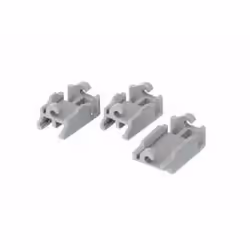 Clips support clayette supérieure (x3) pour lave-vaisselle BOSCH, SIEMENS, NEFF, GAGGENAU 00418674 Appareils compatibles : LA ...
