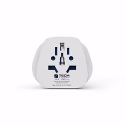 Travel Blue TB-912, 110 - 240 V, 13 A, Blanc, 1430 W, Cuivre, Mâle/Femelle