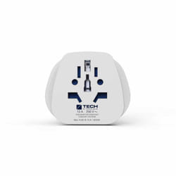 Travel Blue TB-912 adaptateur prise d'alimentation Blanc