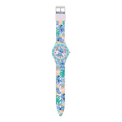 Montre - Disney - Lilo & Stitch - Bracelet en silicone - Affichage analogique - Multicolore