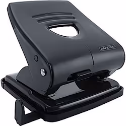 Rapesco PF827AB1, 30 feuilles, Noir, 8 cm