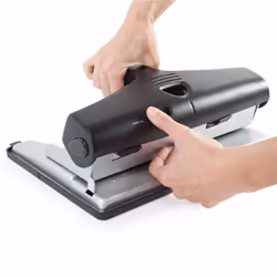 Rapesco ALU perforateur papier 32 feuilles Noir