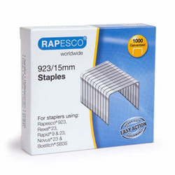 Rapesco 1239 Pack d'agrafes 1000 agrafes