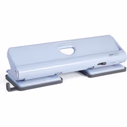 Rapesco 720 Perforateur 22 feuilles 4 trous métal bleu pastel
