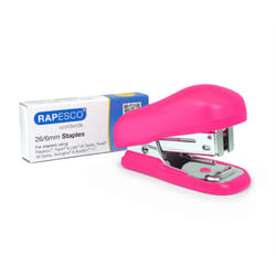 Rapesco Bug Mini Agrafe papier Rose