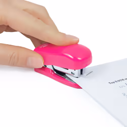 Rapesco Bug Mini Agrafe papier Rose