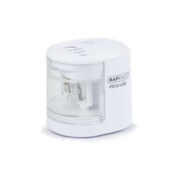 Rapesco PS12-USB Taille crayon électrique Blanc