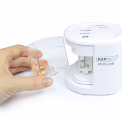 Rapesco PS12-USB Taille crayon électrique Blanc