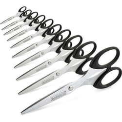 Ciseaux - RAPESCO - 1579 - Lot de 10 - 16 cm - Lames en acier inoxydable - Couleur noire