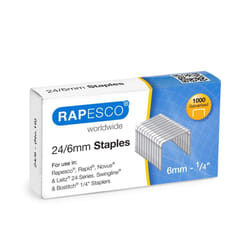Rapesco S24607Z3 agrafe Pack d'agrafes 1000 agrafes