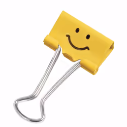 Rapesco 1354, 32 mm, Jaune, 20 pièce(s)