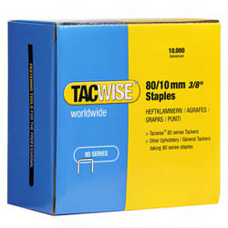 Boîte de 10000 agrafes galvanisées de type 80 l. 10 mm - TA-0383 Tacwise