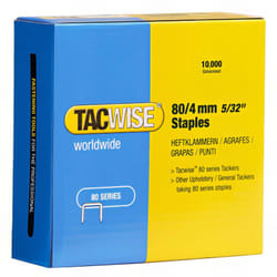 Boîte de 10000 agrafes galvanisées de type 80 l. 4 mm - TA-0380 Tacwise