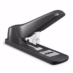 Rapesco AV-45, 115 feuilles, Noir, Synthétique ABS, 80 g/m², 6,2 cm, Devant