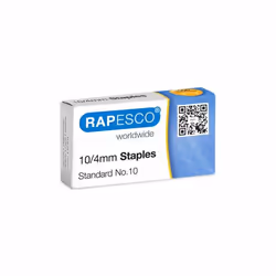 Rapesco AP510VZ3, Pack d'agrafes, 4 mm, 1000 agrafes, Zinc, 21 g