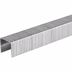 140 agrafes ultra résistantes Largeur de la couronne : 10,60 mm. Équivalent aux agrafes Arrow T50 et Stanley G11. Compatible  ...