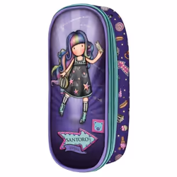 Gorjuss Trousse d'écolier Up and away Violet (10 x 23 x 6 cm)