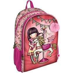 Gorjuss Cartable Carousel Saumon (31.5 x 40 x 22.5 cm)