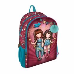 Gorjuss Cartable Fireworks Bordeaux (31.5 x 40 x 22.5 cm)