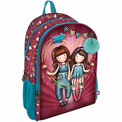 Gorjuss Cartable Fireworks Bordeaux (31.5 x 44 x 22.5 cm)