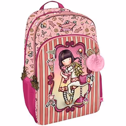 Gorjuss Cartable Carousel Saumon (29 x 45 x 17 cm)