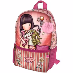 Gorjuss Cartable Carousel Mini Saumon (26 x 34 x 11.4 cm)