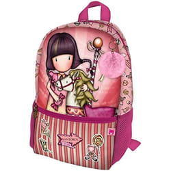 Gorjuss Cartable Carousel Mini Saumon (26 x 34 x 11.4 cm)