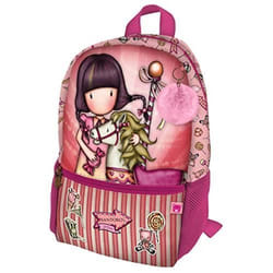 Gorjuss Cartable Carousel Mini Saumon (26 x 34 x 11.4 cm)
