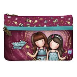 Gorjuss Trousse d'écolier Fireworks Bordeaux (23.4 x 15.5 x 1.5 cm)