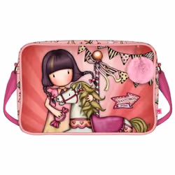 Gorjuss Cartable d'école Carousel Saumon (35 x 26.5 x 10.5 cm)