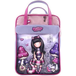 Gorjuss Sac à dos Cheshire cat Rose Violet (27 x 10 x 37 cm)