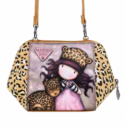 Gorjuss Sac à Bandoulière Léopard (26 x 15,5 x 9,5 cm)