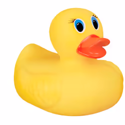 Munchkin Canard de sécurité White Hot pour le bain, Jouet de bain, Jaune