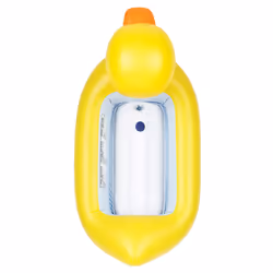 Munchkin Baignoire de sécurité gonflable White Hot en forme de canard