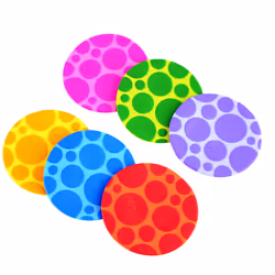 Munchkin 6 Cercles antidérapants, 3 an(s), Bleu, Vert, Rose, Rouge, Jaune
